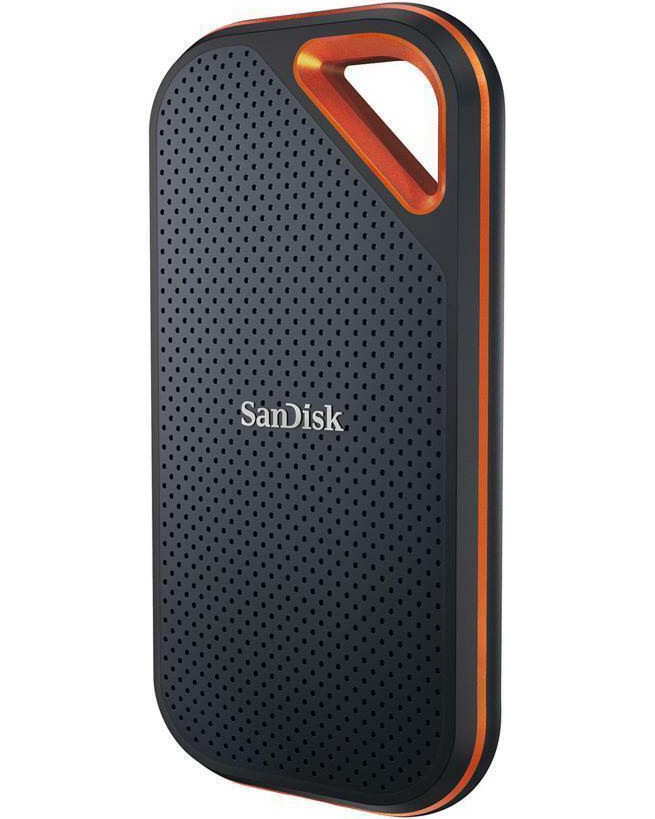  SSD  SanDisk - 2 TB USB 3.1 Gen 2,  2000 mb/s,  2000 mb/s   Extreme Pro - 