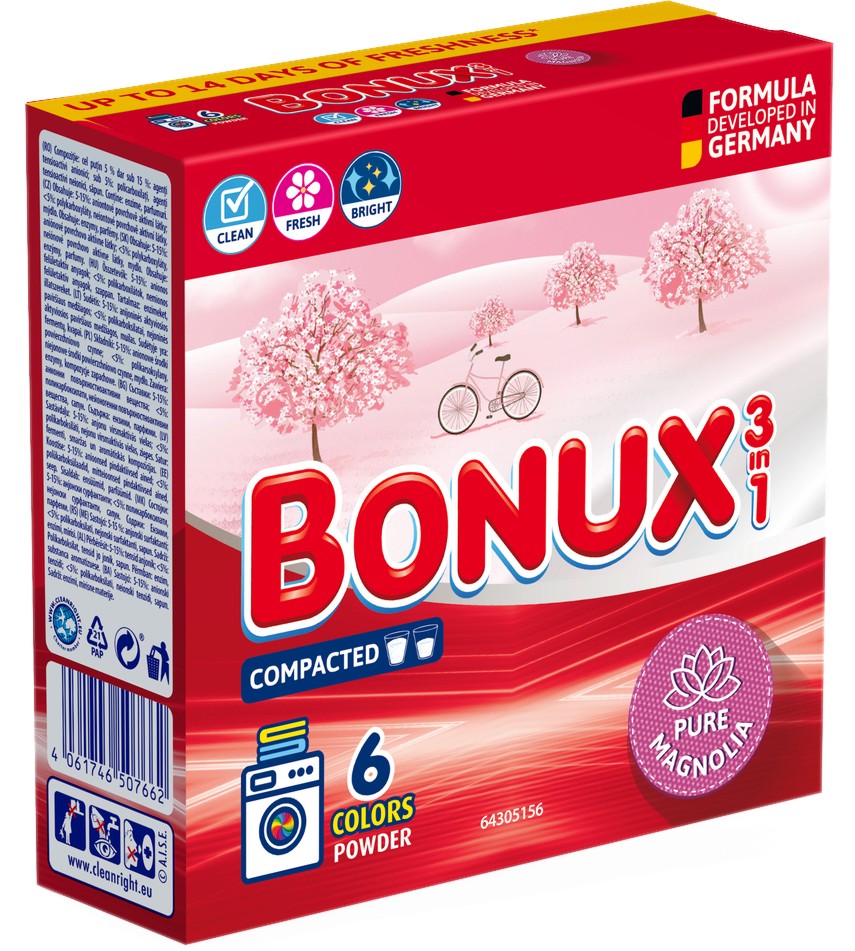     Bonux 3 in 1 - 0.390 ÷ 4.680 kg,     -  