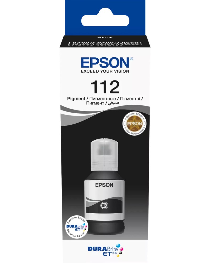    Epson 112 EcoTank Black - 7500  - 