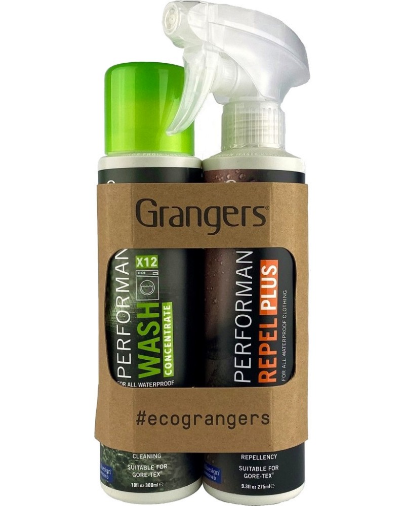        Grangers Performance Wash + Performance Repel Plus - 300 ml + 275 ml - 