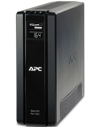    APC Power Saving Back UPS Pro 1500 - 1500 VA, 865 W, 24 V / 9 Ah, 6 x Schuko , RJ11 / RJ45 , AVR, LCD , Line Interactive - 