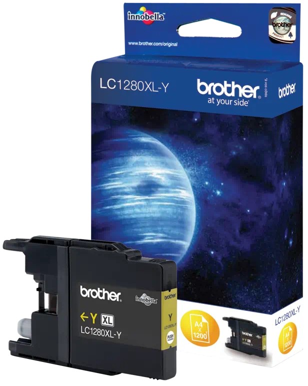      Brother LC-1280XL Yellow - 1200  - 