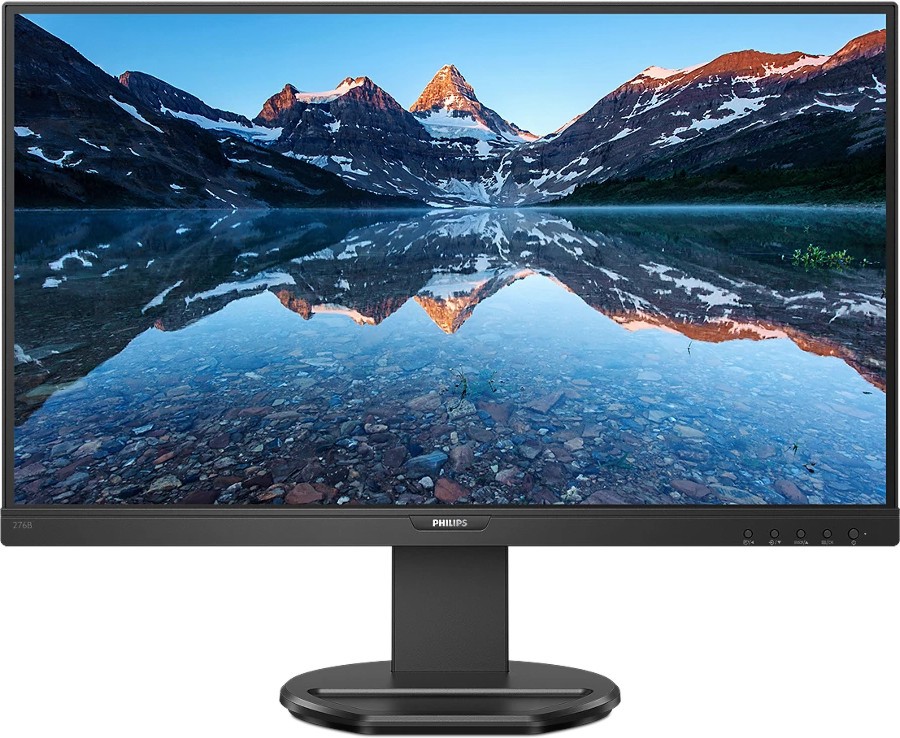  Philips 276B9 - 27", IPS, 75 Hz, 16:9, 2560 x 1440, 4 ms, HDMI, DisplayPort, USB-C, Adaptive-Sync - 