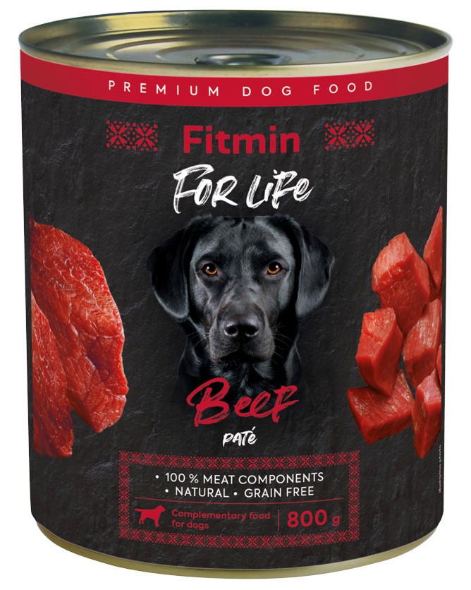    Fitmin Pate - 800 g,   ,   For Life,    - 