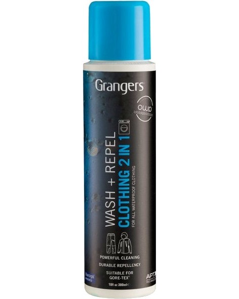     2  1   Grangers OWP Wash + Repel Clothing - 300 ml - 