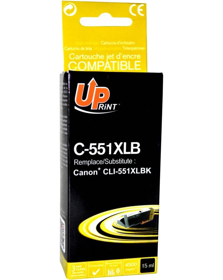      UPrint C-551XL Black - 450  - 