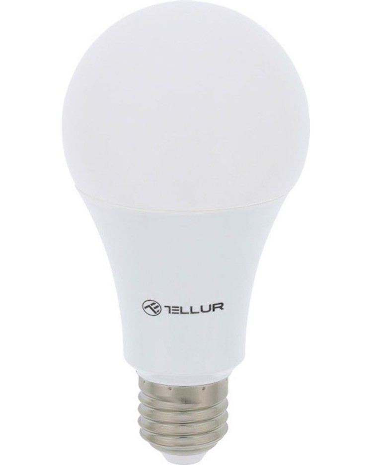 LED  Tellur Wi-Fi E27 10 W 2700-6500K - 1000 lm - 