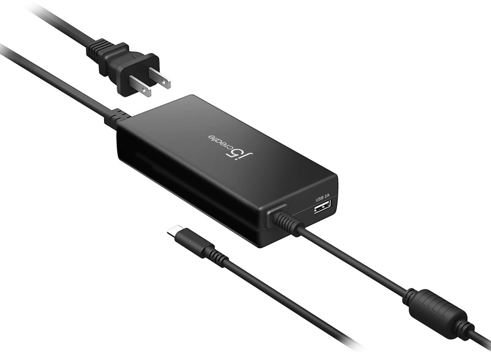     j5create JUP2290C - 100 W, USB-A, USB-C - 