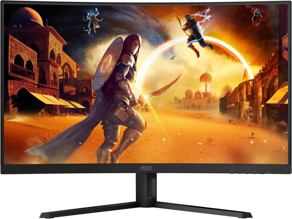  AOC CQ32G4VE - 31.5", VA, 180 Hz, 16:9, 2560 x 1440, 1 ms, DisplayPort, HDMI, AdaptiveSync - 