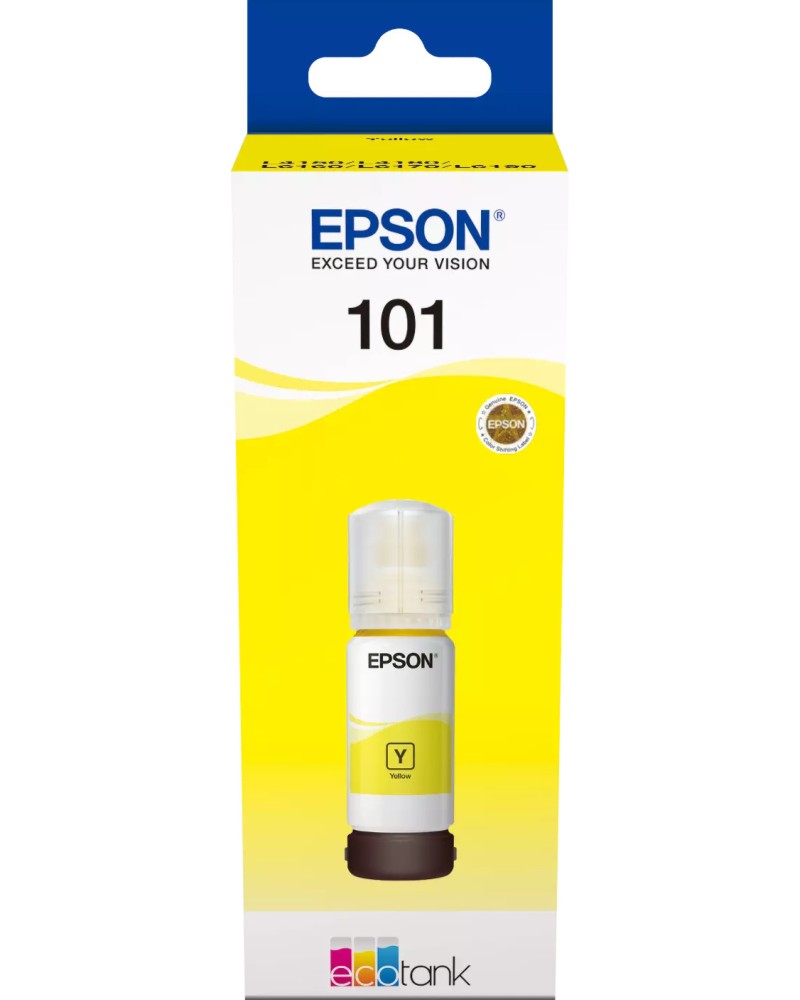    Epson 101 EcoTank Yellow - 6000  - 