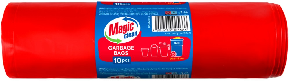    Magic Clean - 160 l, 10  - 