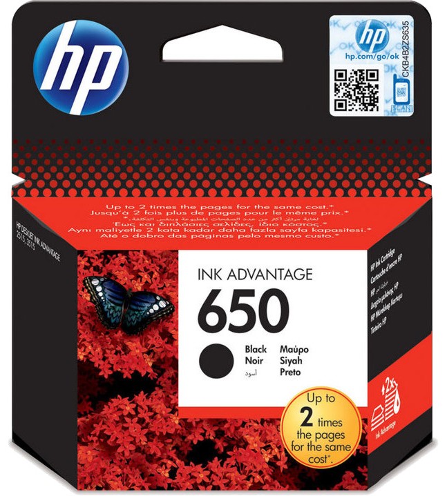      HP 650 Black - 360  - 