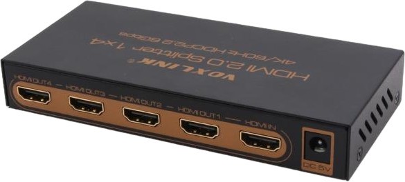HDMI  1 x 4 Estillo HDSP0009M1 - 4K 60 Hz - 