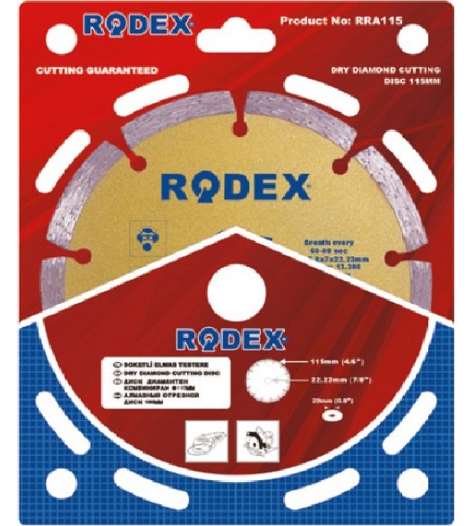      Rodex - ∅ 125 / 2.2 / 22.2 mm - 