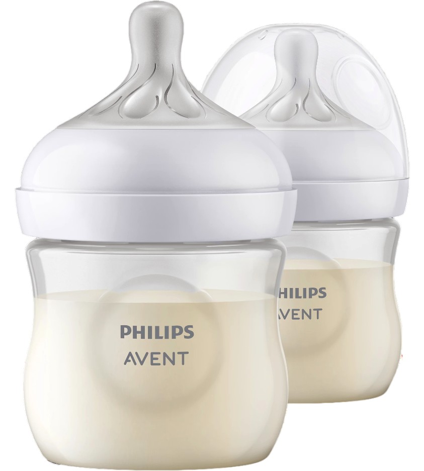   Philips Avent - 2  x 125 ml,   Natural Response, 0+  - 