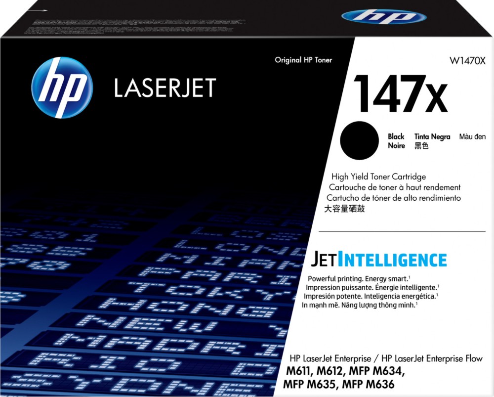   HP 147X Black - 25200  - 