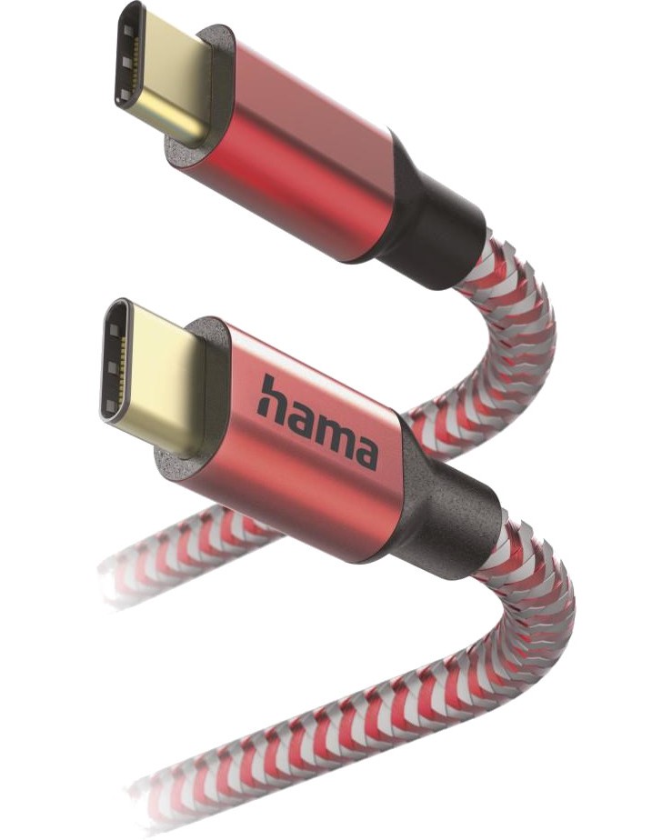  USB-C male  USB-C male Hama Reflective - 1.5 m - 