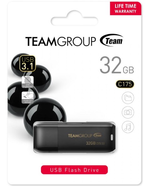 USB- 3.1 Gen 1   Team Group C175 - 32  128 GB - 