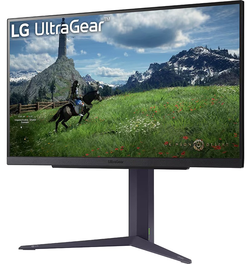  LG 27GS85Q-B - 27", IPS, 200 Hz, 16:9, 2560 x 1440, 1 ms, DisplayPort, HDMI, HDR10, DisplayHRD 400, AMD FreeSync, NVIDIA G-Sync - 