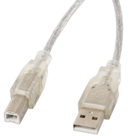  USB-A male  USB-B male Lanberg - 1.8 m - 