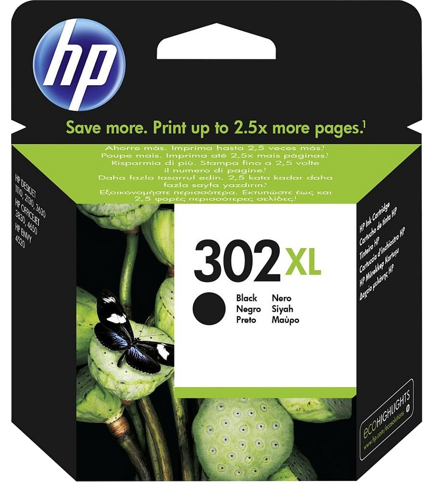      HP 302 XL Black - 480  - 