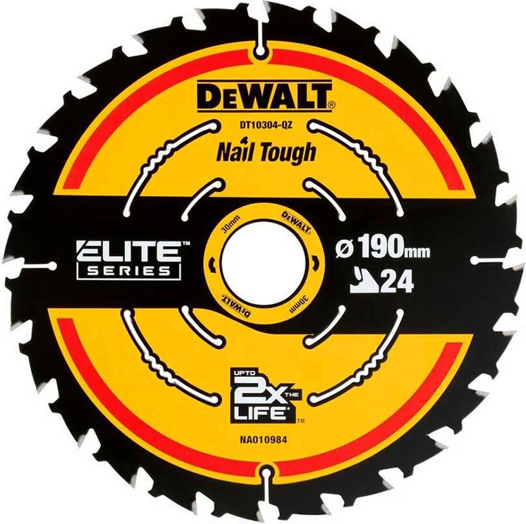     DeWalt Elite - ∅ 190 / 30 / 1.66 mm  24  - 
