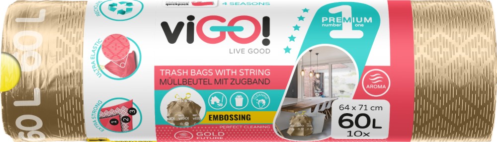       viGO! Gold - 60 l  120 l   Premium Number One - 
