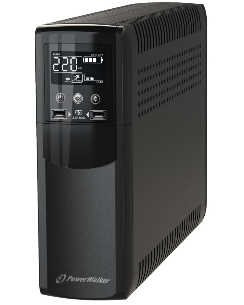    PowerWalker VI 1500 CSW - 1500 VA, 900 W, 4 x  , USB, Line Interactive - 