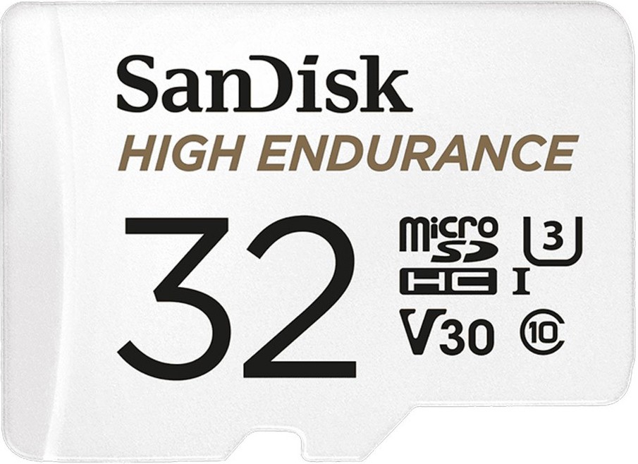 Micro SDHC   32 GB SanDisk High Endurance - Class 10, U3, V30  SD  - 