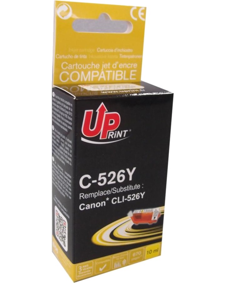      UPrint C-526 Yellow - 670  - 