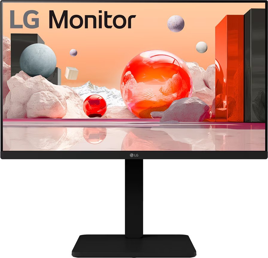  LG 24BA550-B - 23.8", IPS, 100 Hz, 16:9, 1920 x 1080, 5 ms, HDMI, DisplayPort, USB-A - 