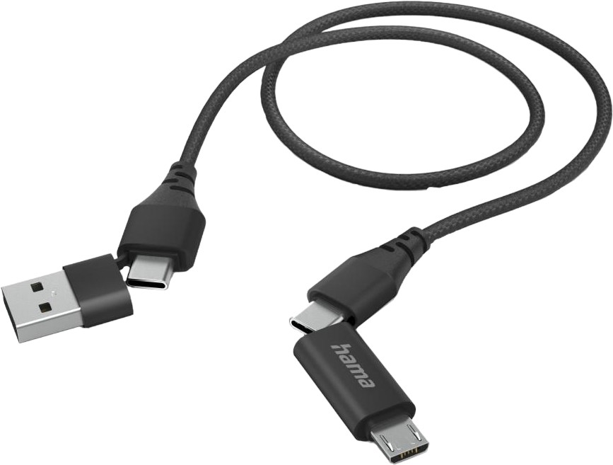  USB-C / USB-A male  USB-C / Micro USB male Hama - 1.5 m - 