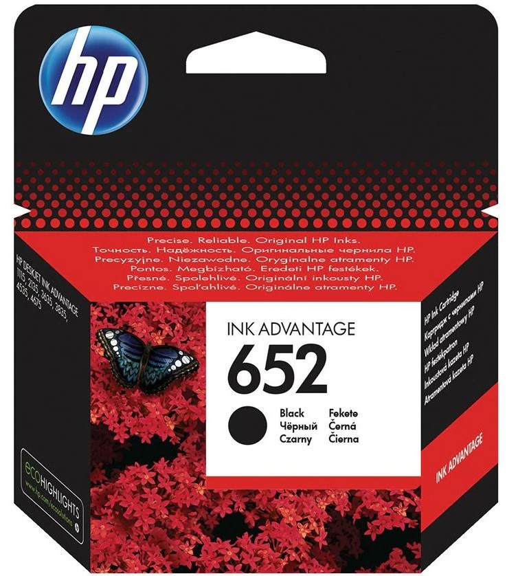      HP 652 Black - 360  - 