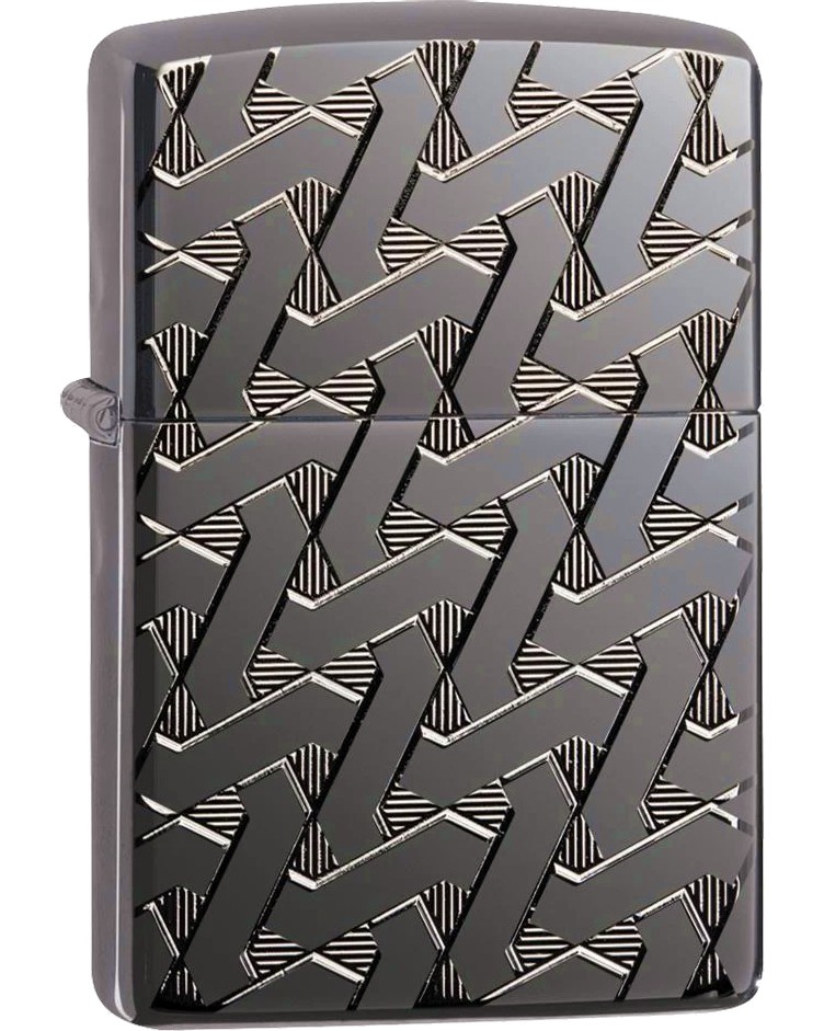   Zippo Armor Geometric Weave Design - 