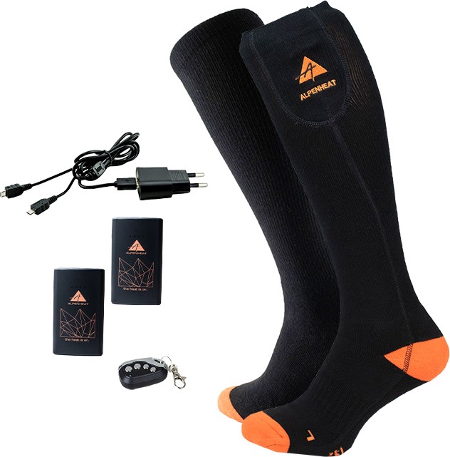    Alpenheat Fire Socks Cotton AJ26-RC -  2    - 