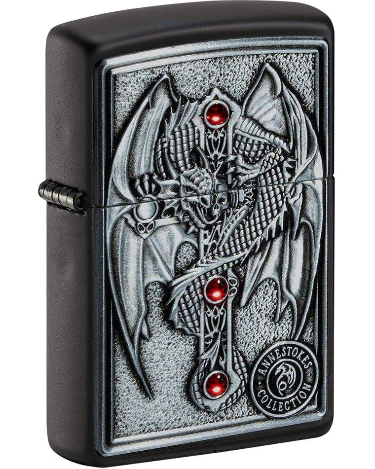   Zippo Gothic Guardian Emblem -   Anne Stokes - 