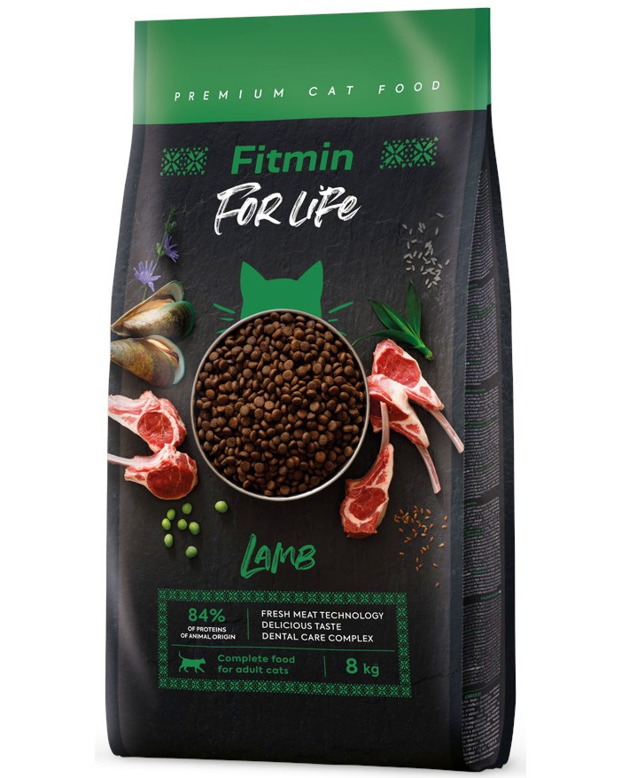     Fitmin - 8 kg,  ,   For Life,    - 