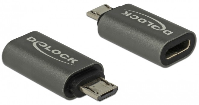  USB-C female  USB Micro-B male Delock - 