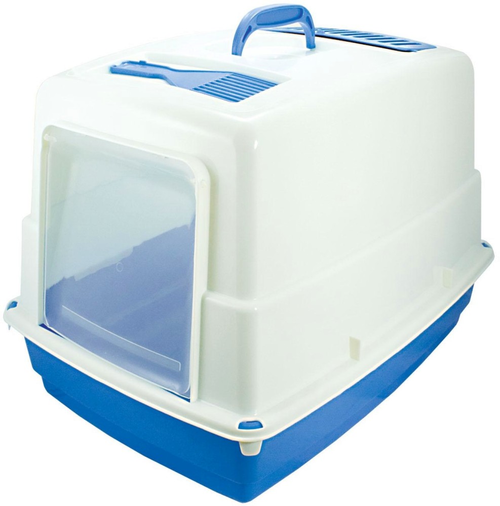 Закрита котешка тоалетна Georplast Heidi Закрита котешка тоалетна Georplast Heidi - 54 / 39 / 39 cm, с лопатка - продукт