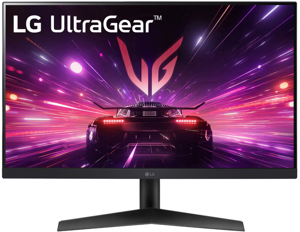  LG 24GS60F-B - 23.8", IPS, 180 Hz, 16:9, 1920 x 1080, 1 ms, HDMI, DisplayPort, AMD FreeSync - 