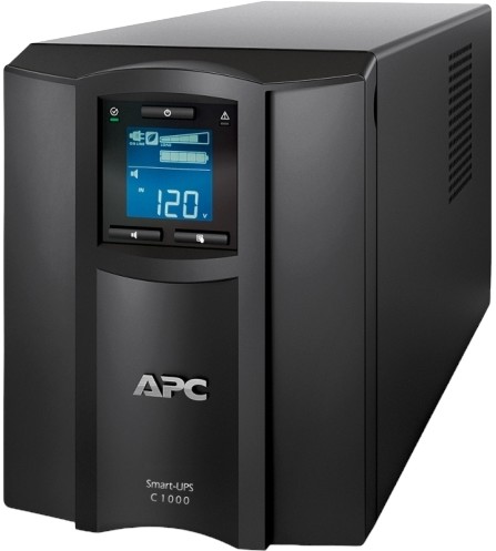    APC Smart-UPS C SMC1000IC - 1000 VA, 600 W, 8 x C13 , 2 x IEC Jumpers, USB, RJ45, SmartConnect, Line interactive - 