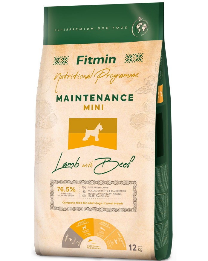     Fitmin Maintenance Mini - 12 kg,    ,   Nutritional Programme,  1  9 ,    - 