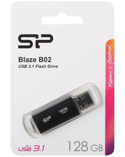 USB- 3.1 Gen 1   Silicon Power Blaze B02 - 128 GB - 