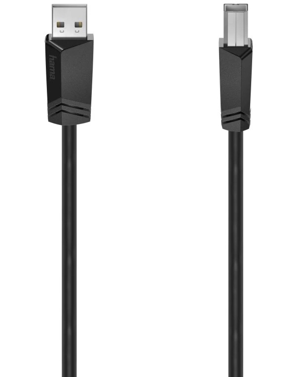  USB-A male  USB-B male Hama - 1.5 m - 