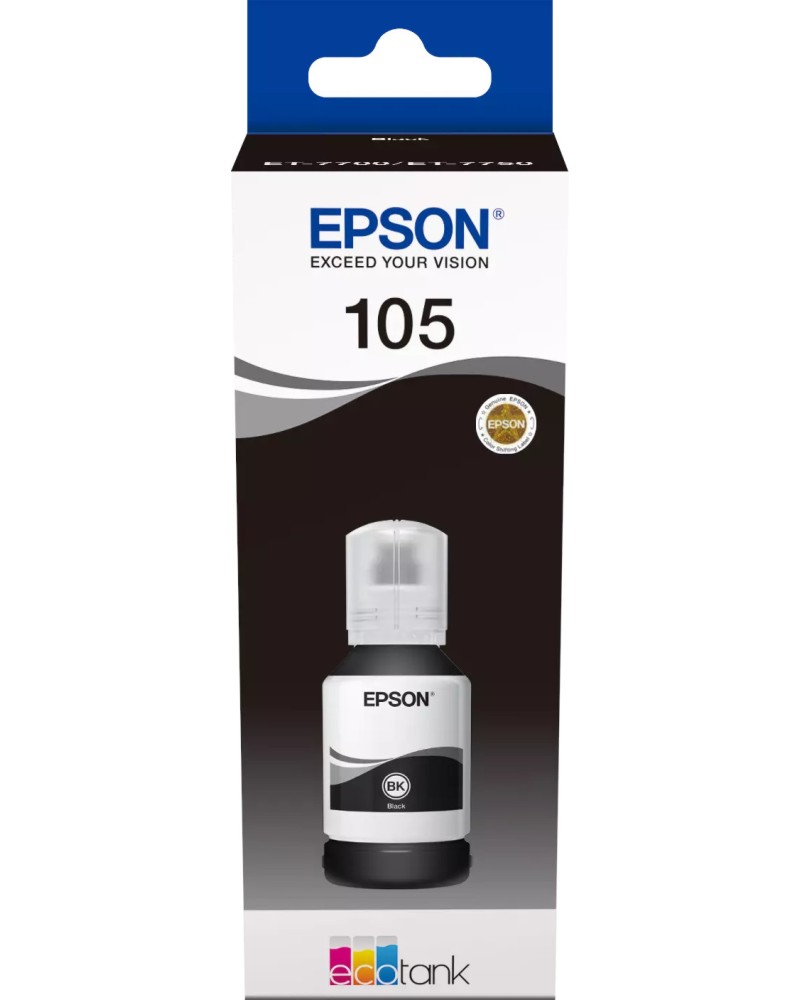    Epson 105 EcoTank Black - 8000  - 