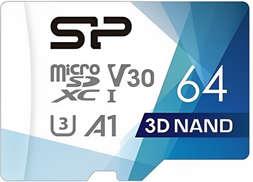 Micro SDXC   64 GB Silicon Power Superior Pro - Class 10, U3 - 