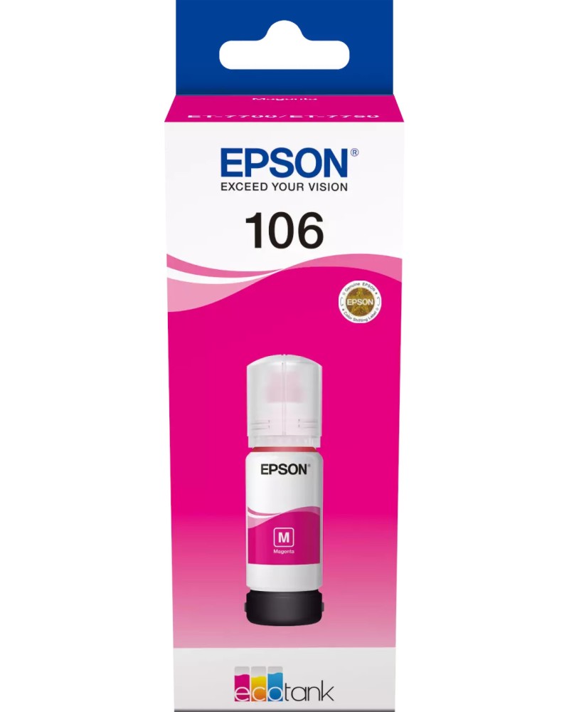    Epson 106 EcoTank Magenta - 5000  - 