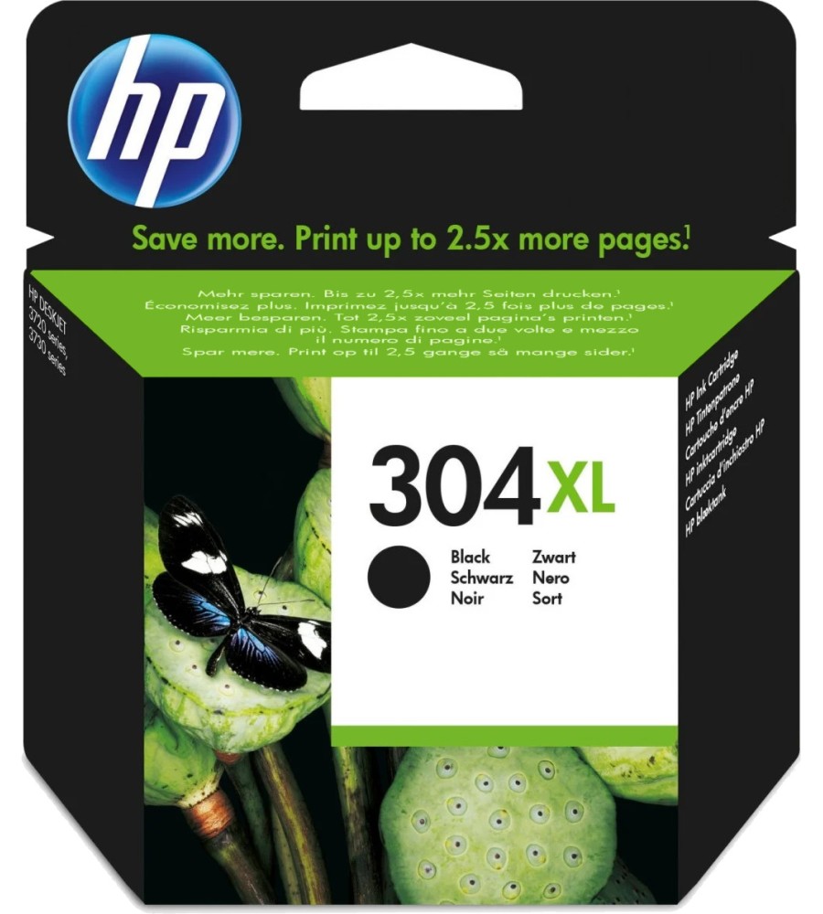      HP 304 XL Black - 300  - 