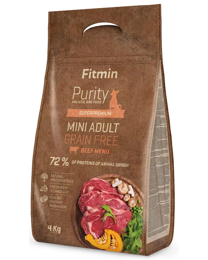    Fitmin Grain Free Mini Adult - 4 kg,  ,   Purity Holistic,    - 