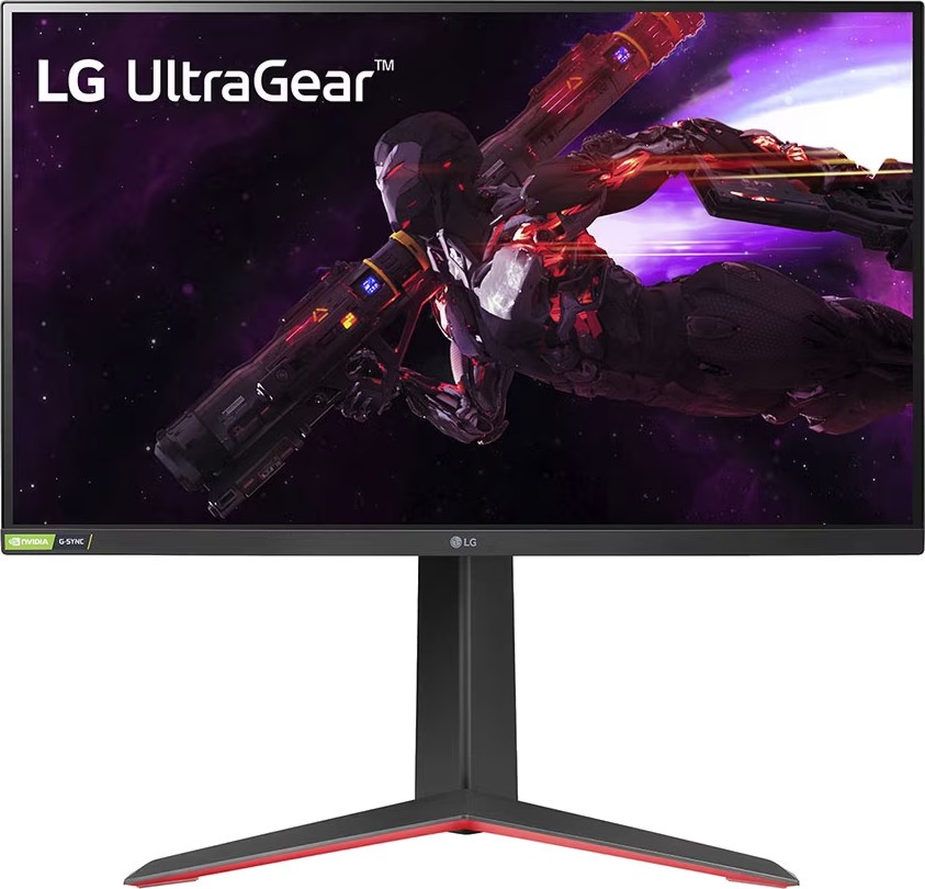  LG 27GP850P-B - 27", IPS, 165 Hz, 16:9, 2560 x 1440, 1 ms, 2 x HDMI, DisplayPort, AMD FreeSync - 